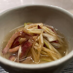 蓮心 - 焼豚と葱の汁そば