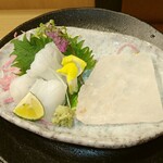 鮨乃悠家 - たこ、岩塩