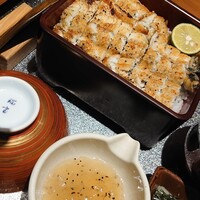 うな和本店 名古屋駅 - 珍しいので頼んでみました ＠ 白焼まぶし重