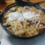 浜新 - 鍋焼ききしめん（玉子追加）