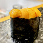 すし処 握り一心 - ばふんうに900円