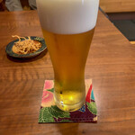 ちづる庵 - 生ビール