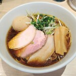 麺屋一燈 - 特製(醤油)芳醇香味そば大盛り