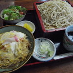 浅草江戸清 - ミニ玉子丼セット