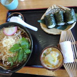田舎家 - 温そば定食