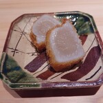 鮨 つぐみ - 平貝のフライ