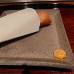 鉄板焼き いわ倉 - スッポン春巻