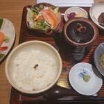 穂々 - ランチ Bセット 鯛茶漬け変更 1100円