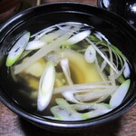 こばせ - みずべこのお吸い物