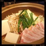 旨い屋 - 鍋コース　坦々鍋