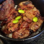 Yasube - 昼食セットの小豚丼