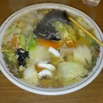 八宝亭 - 五目そば並盛\480、小は\380、大は\580です。