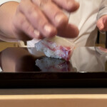 登喜和鮨 - 真鯛お待ち