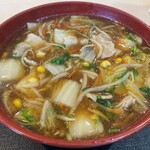 Yudetarou - 肉野菜あんかけ中華