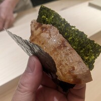 美登利 昌 成城店 - 炙りトロ