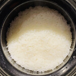 おみ乃 - ・新潟県南魚沼の笠原農園産コシヒカリの土鍋炊き