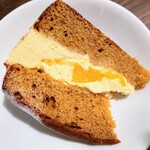 アン フルティエール - 今回getした貴重なケーキはスライスしてチビチビと味わいながら食べました。旨。