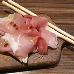 グリルキング - 生ハム  お箸ではありません  グリッシーニとか言うらしい(笑)(￣∇￣*)ゞ