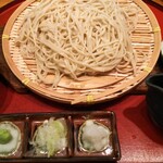 Sobashokusaisaitou - 天婦羅そば(大盛)のお蕎麦