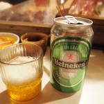 Haruya - ビールは持ち込み　コップは貸してくれます