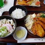 伊勢うどん定食　￥７００　！