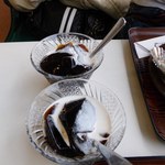 キッチン たかま - デザートのコーヒーゼリー　(手作り)　うまい！