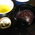 竹むら - 粟ぜんざい。。。熱々でもちもちで美味しい～♪ﾋﾟﾝﾎﾞｹでｺﾞﾒﾝﾅｻｲ。。。