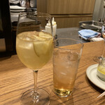 Furenchi Kushiage Benie - ＊ シャンパン果実酒　680円 ＊ プラムサワー　680円