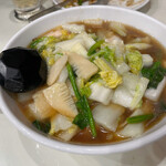 中国菜館 敦煌 - 海老うま煮麺