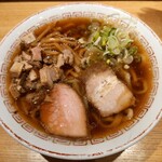 超多加水自家製手揉み麺 きたかた食堂 - 中華そば（切り落としチャーシュー）