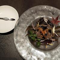 四川料理 龍の子 - 活け上海蟹の15年甕出し紹興酒漬け