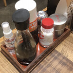 満天酒場 - 卓上　調味料