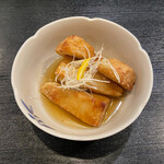 味の店 いわし - 里芋の唐揚げ 旨出し  580円