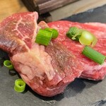 焼肉 焼海鮮酒場 平野家 - 常陸牛リブローズ切り落とし