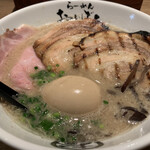 麺や兼虎 - 期間限定での復刻おいげんラーメン1000円