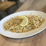 タベルナ・バルボーネ - 真鯖のアーリオエオーリオスパゲティレモン風味