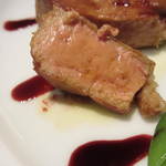 銀座 レカン - フォグラの断面。これもきれいです。