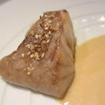 銀座 レカン - これぞレカンならではのい魚の火入れです。