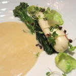 銀座 レカン - こちらはキジハタのほほ肉のムース。