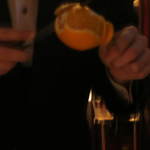 銀座 レカン - さらにオレンジの皮が入って・・・