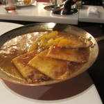 銀座 レカン - オレンジ果実が入ったところ。