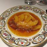 銀座 レカン - オレンジとグラマニエ風味のクレープシュゼットです。