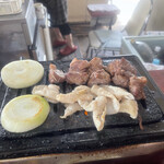 鈴見焼肉 - 焼き台