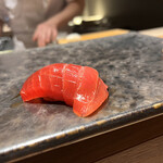 船橋 寿司 天 - マグロ赤身