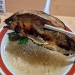 Ayuramempurasu - 芳ばしく焼き上げられた鮎