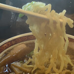 Taian Shokudou - 麺は中太の平打ち麺です(*'-')b OK!