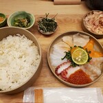 京の魚屋だし茶漬け 錦おぶや - 