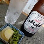 キッチン彩 - 瓶ビール  550円