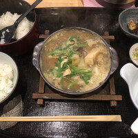 御料理あきやま - 牡蠣土手鍋 御料理あきやま - 牡蠣土手鍋