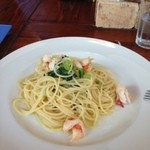 SOLT - エビと小松菜のアーリオオーリオ